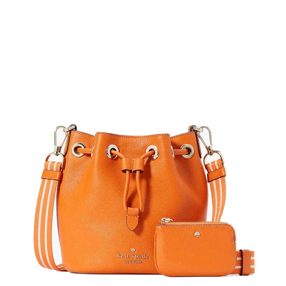 ORANGE KATE SPADE Rosie Mini Bucket Bag